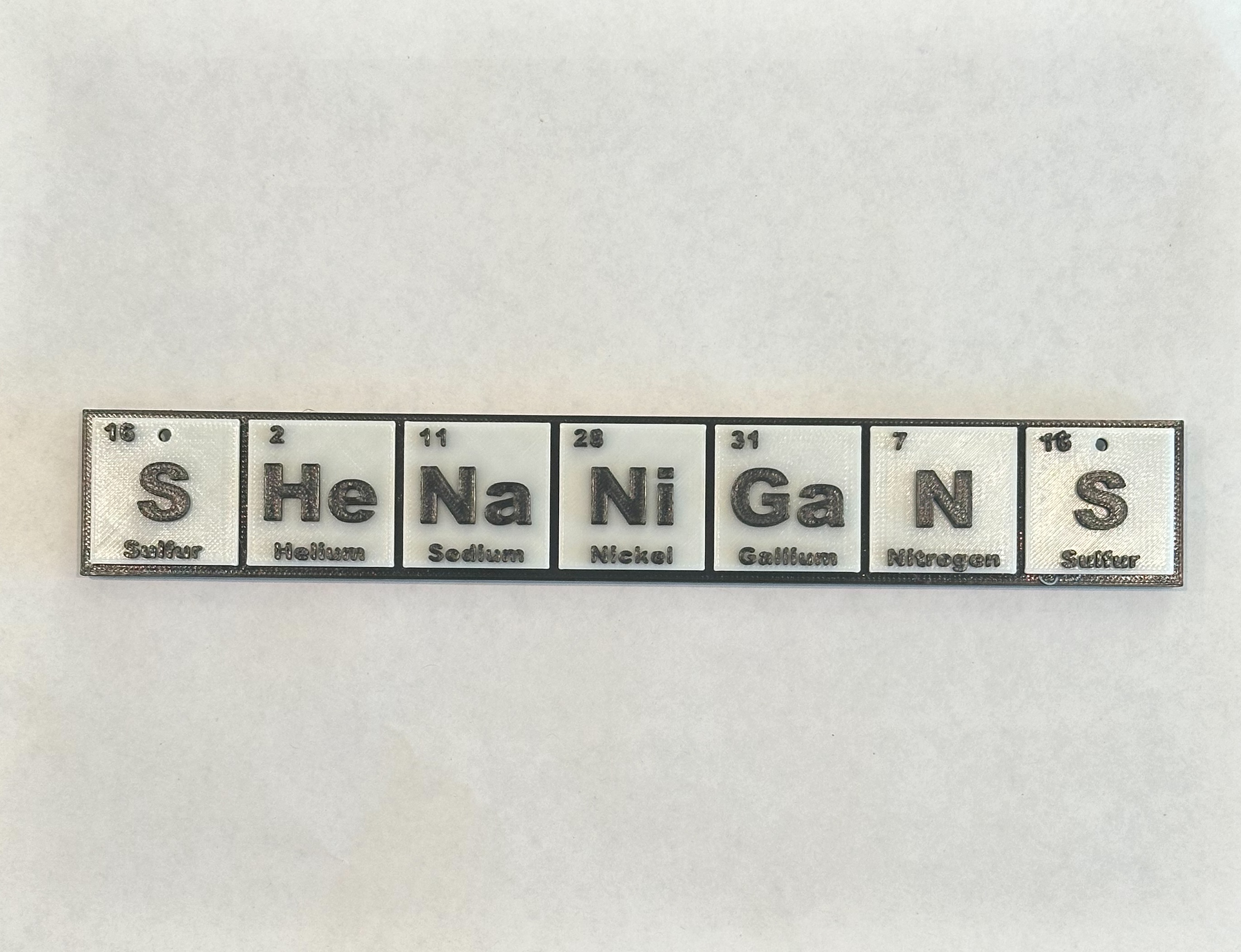 shenanigans periodic table